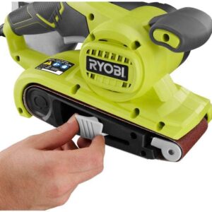 Revamped Performance: Ryobi ZRBE319 6 Amp Belt Sander Review