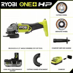Power Meets Precision: RYOBI ONE+ HP Angle Grinder Review