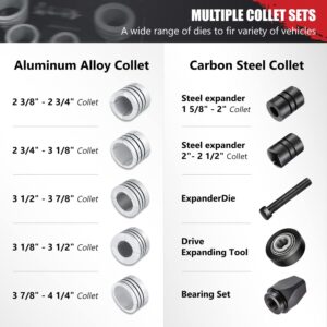 DNA Motoring Exhaust Pipe Expander Tool Set 1-5/8 to 4-1/4 Inch