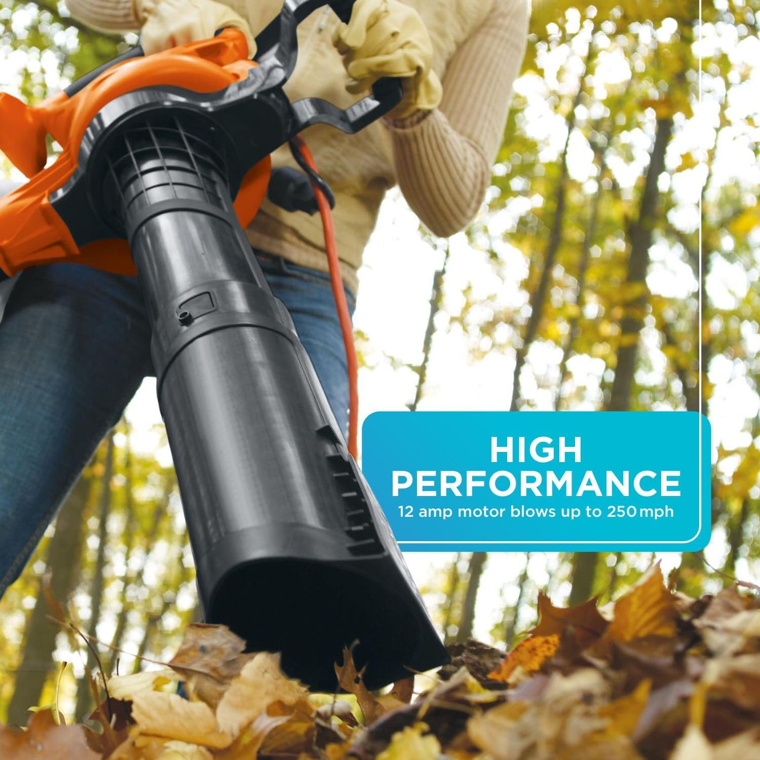 Effortless Lawn Care: BLACK+DECKER 3-in-1 Leaf Blower Review 5 Effortless Lawn Care: BLACK+DECKER 3-in-1 Leaf Blower Review - Image 5