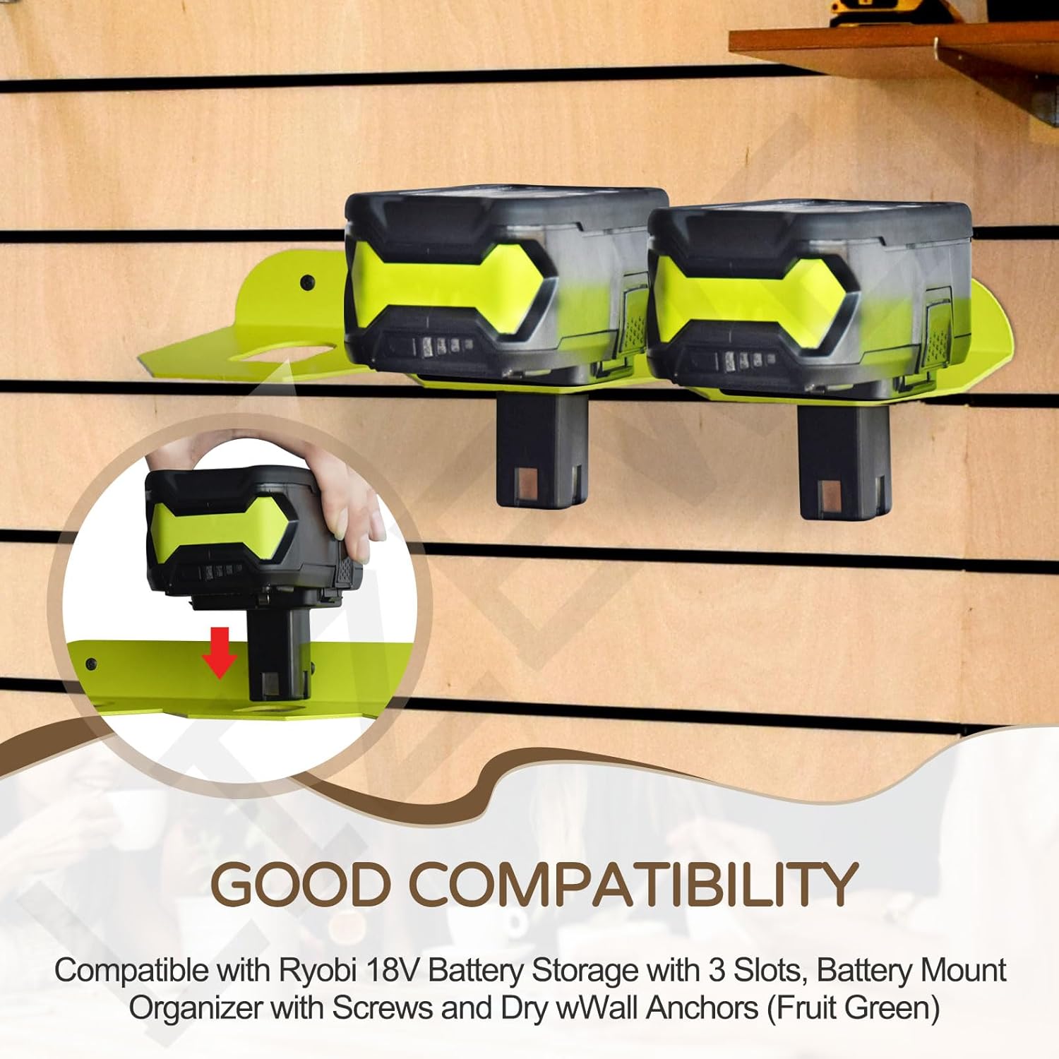 Effortless Battery Storage: Review of Ryobi 18V Wall Mount Rack 4 Effortless Battery Storage: Review of Ryobi 18V Wall Mount Rack - Image 4