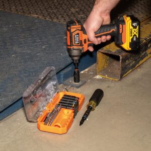 Klein Tools 41-Pc Impact Screwdriver Socket Set with MODbox Case