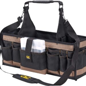 CLC 1530 43-Pocket Electrical Tool Carrier Bag Black Work Gear