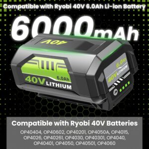 Ultimate Review: 2Pack 6000mAh OP4026 Battery for Ryobi Tools