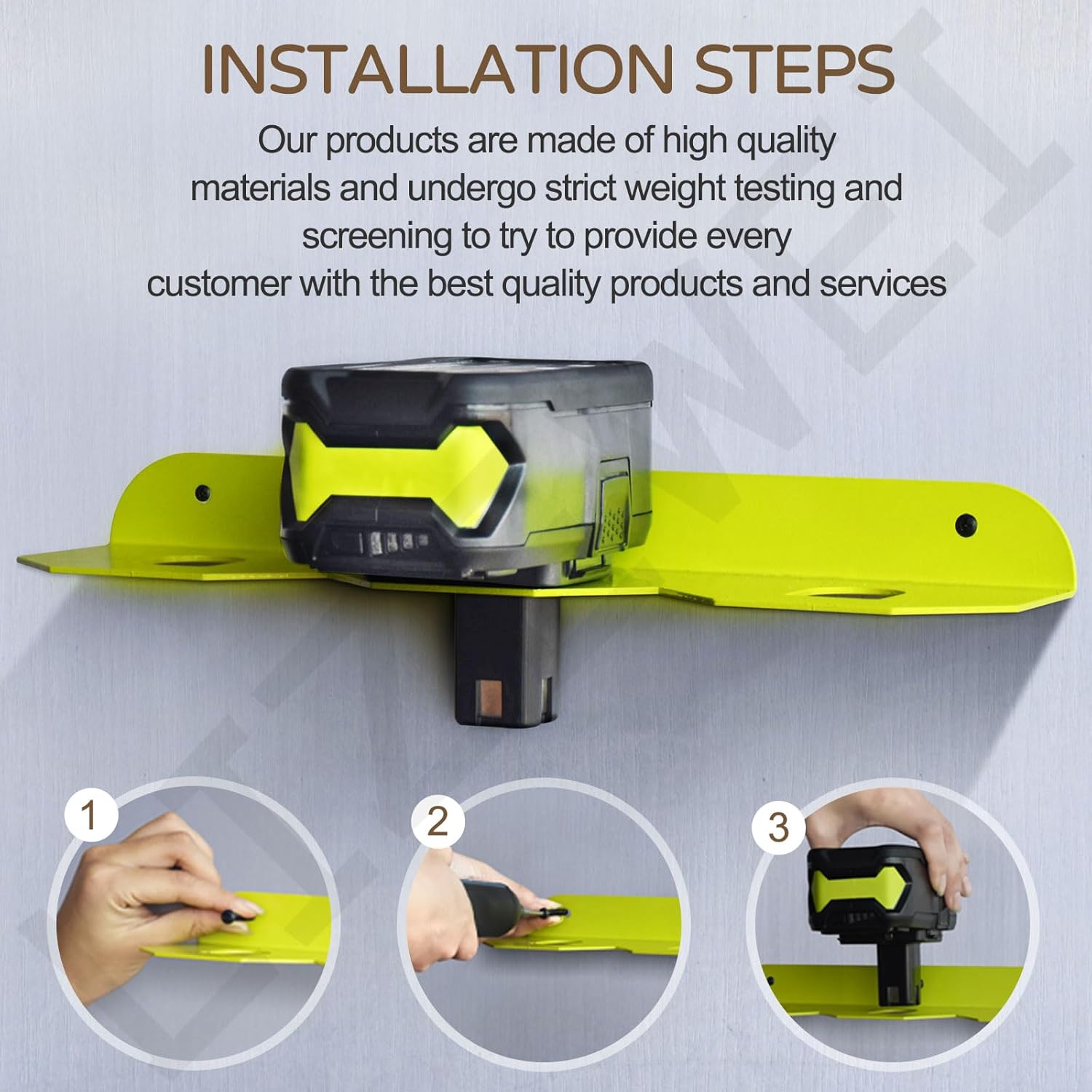 Effortless Battery Storage: Review of Ryobi 18V Wall Mount Rack 3 Effortless Battery Storage: Review of Ryobi 18V Wall Mount Rack - Image 3