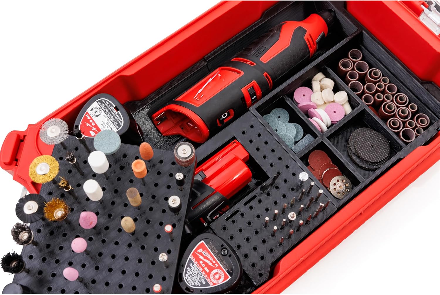 M12 Rotary Organizer Insert for Milwaukee Packout Compact Box 8 M12 Rotary Organizer Insert for Milwaukee Packout Compact Box - Image 8