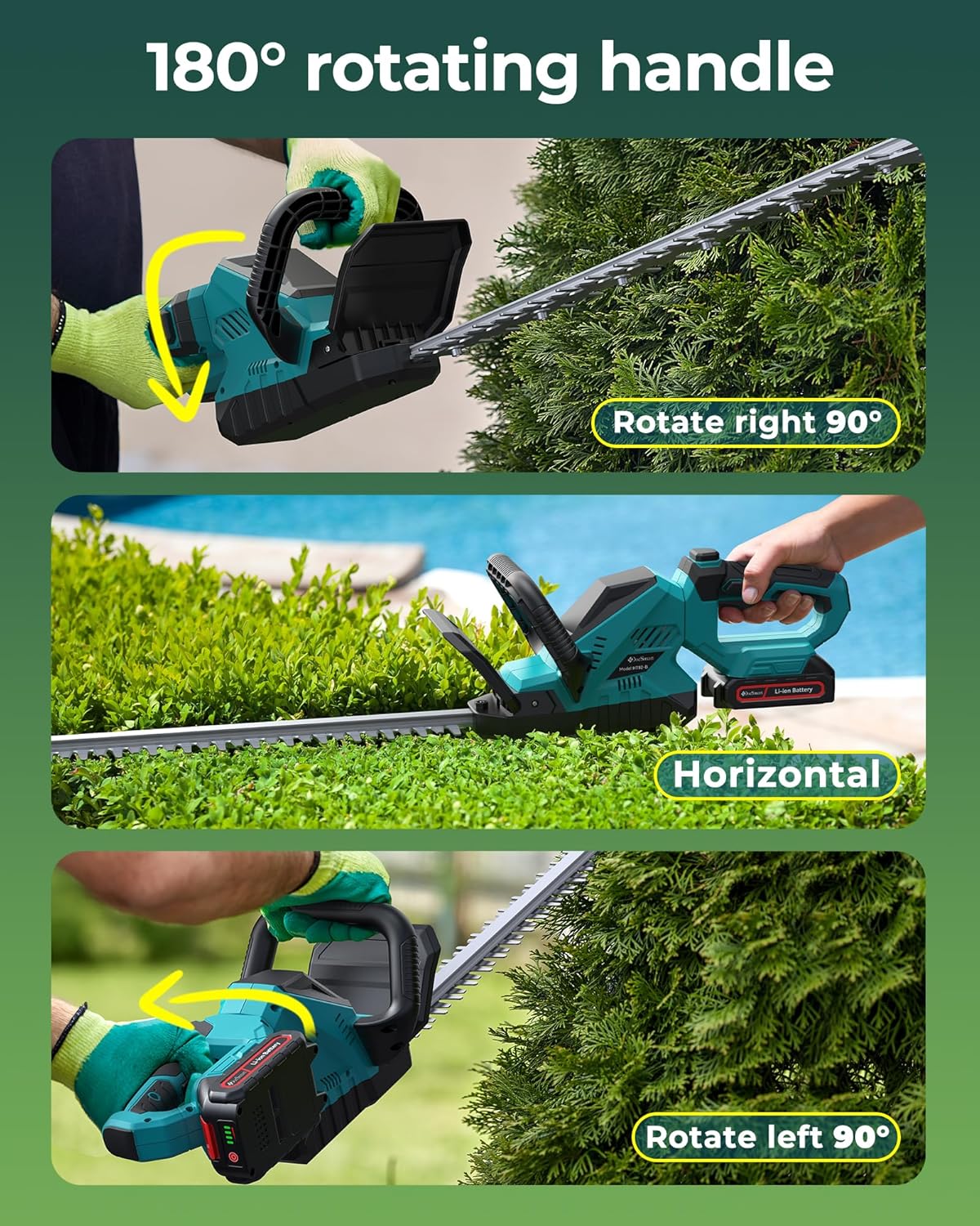 Effortless Trimming: Review of the 20” Cordless Hedge Trimmer 6 Effortless Trimming: Review of the 20” Cordless Hedge Trimmer - Image 6