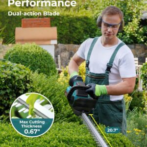 Effortless Trimming: Review of the 20” Cordless Hedge Trimmer
