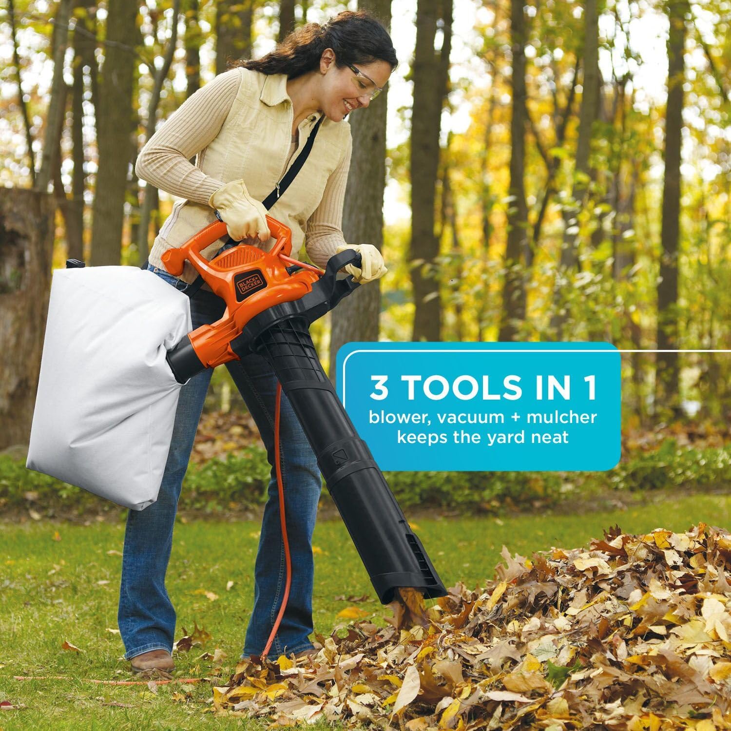 Effortless Lawn Care: BLACK+DECKER 3-in-1 Leaf Blower Review 3 Effortless Lawn Care: BLACK+DECKER 3-in-1 Leaf Blower Review - Image 3