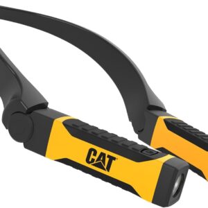 CAT Merchandise CT7100 200 Lumens Bright LED Hands-Free Neck Light, Perfect Light for Mechanics, Camping, Hunting, DIY Projects, Reading