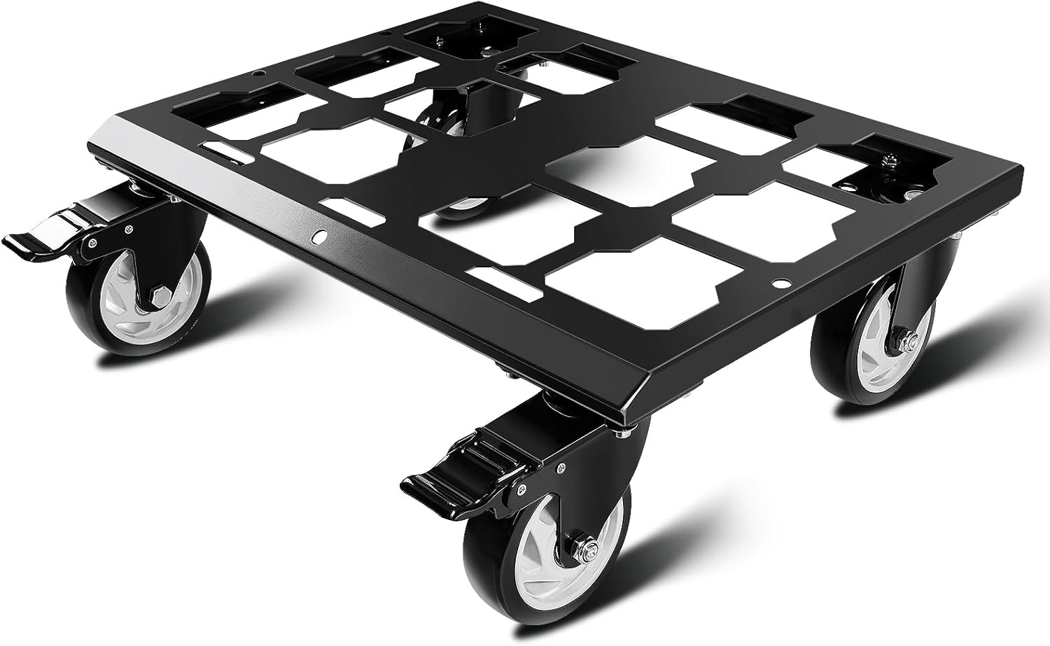 Heavy Duty Packout Dolly 200lb Cart with Brakes No Drill Steel
Heavy Duty Tool Box Dolly Cart 200lb Packout Compatible with Brakes 1 Heavy Duty Tool Box Dolly Compatible with Mil.Waukee Packout Toolboxes, Thickened Carbon Steel Frame and Larger Wheels with Brake System, No Drilling Required, Load-Bearing Capacity Up to 200lb