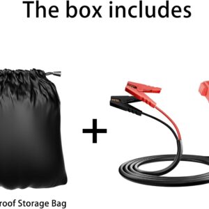 Milwaukee M18 Battery Jump Starter Cable 2FT 8AWG Car Booster Adapter