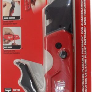 MILWAUKEE'S Folding Utility Knife,6-7/8" L (48221502)