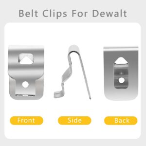 11pc Stainless Steel Belt Clips for Dewalt 20V DCD985 DCD980
Tool