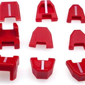 (Set of 9) Nose cushion no mar tip Replacement 42-38-0017 (2746-00) nailer,No-Mar Pad Kit For M18 battery nailers/staplers