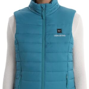 Venustas Women’s Heated Vest with Battery Lightweight Quilted