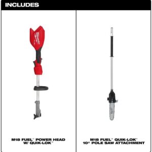 Milwaukee M18 FUEL Cordless Pole Saw QUIK-LOK Bare Tool Kit