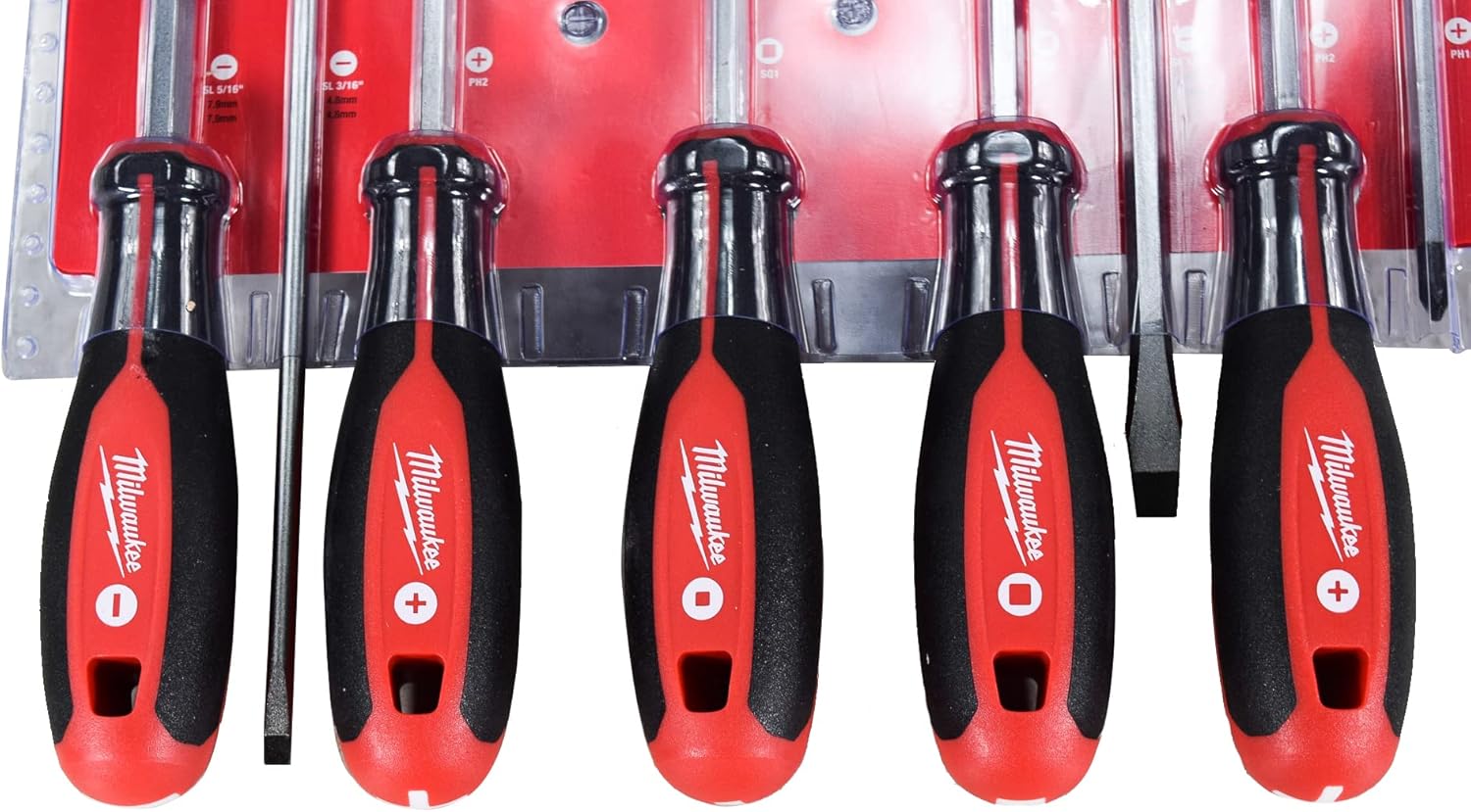 Milwaukee 10-Piece Screwdriver Set with Magnetic Tips 48-22-2710 3 Milwaukee 10-Piece Screwdriver Set with Magnetic Tips 48-22-2710 - Image 3