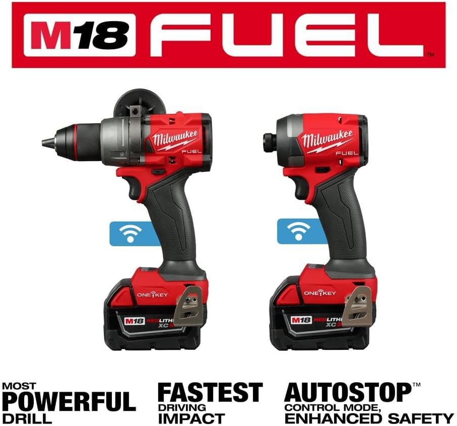 Milwaukee M18 FUEL Combo Kit 2-Tool Set with ONE-KEY Technology 2 Milwaukee M18 FUEL Combo Kit 2-Tool Set with ONE-KEY Technology - Image 2