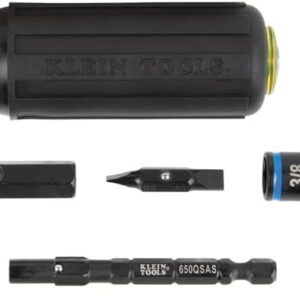 Klein Tools 32528HD 10-in-1 Impact Driver Multi-Bit Screwdriver Set