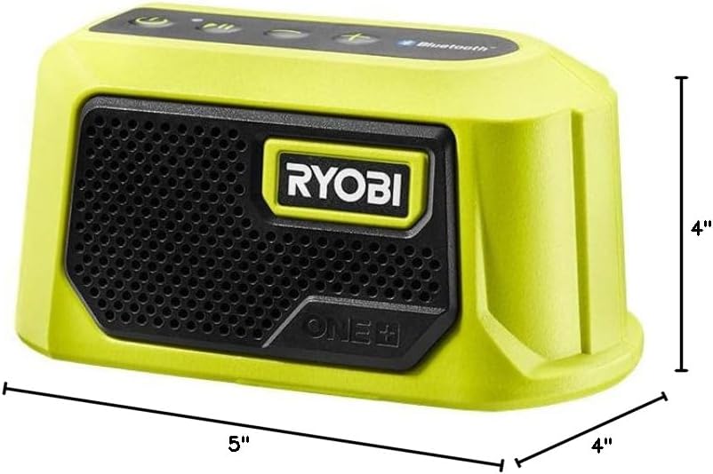 Unleashing Sound: A Review of the Ryobi One+ Bluetooth Speaker 2 Unleashing Sound: A Review of the Ryobi One+ Bluetooth Speaker - Image 2