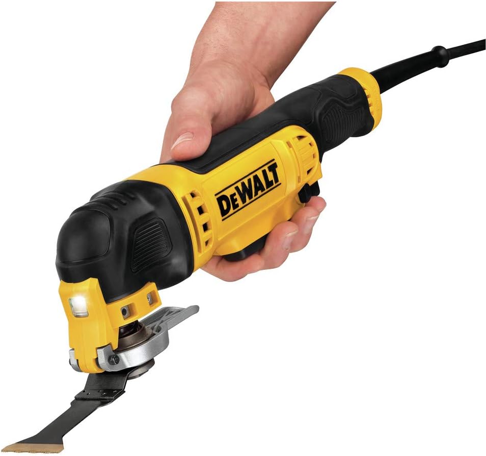 DEWALT 3-Amp Corded Oscillating Multi-Tool Kit with Blades & Bag 6 DEWALT 3-Amp Corded Oscillating Multi-Tool Kit with Blades & Bag - Image 6