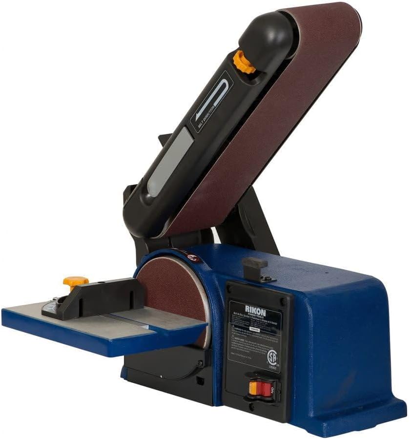 Rikon 50-112 4x36 Belt 6 Disc Sander Woodworking Power Tool 2 Rikon 50-112 4x36 Belt 6 Disc Sander Woodworking Power Tool - Image 2