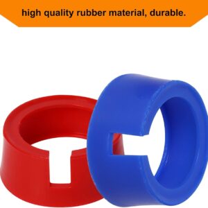 Yellow Jacket HVAC Gauge Boots 3-1/8″ Red Blue Protective Cover