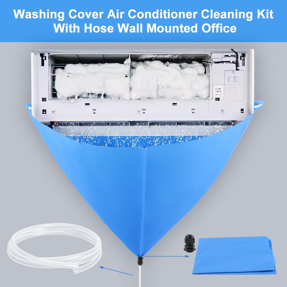 Mini Split AC Cleaning Kit Waterproof Cover Bag with 78.7" Pipe 3 Mini Split AC Cleaning Kit Waterproof Cover Bag with 78.7" Pipe - Image 3