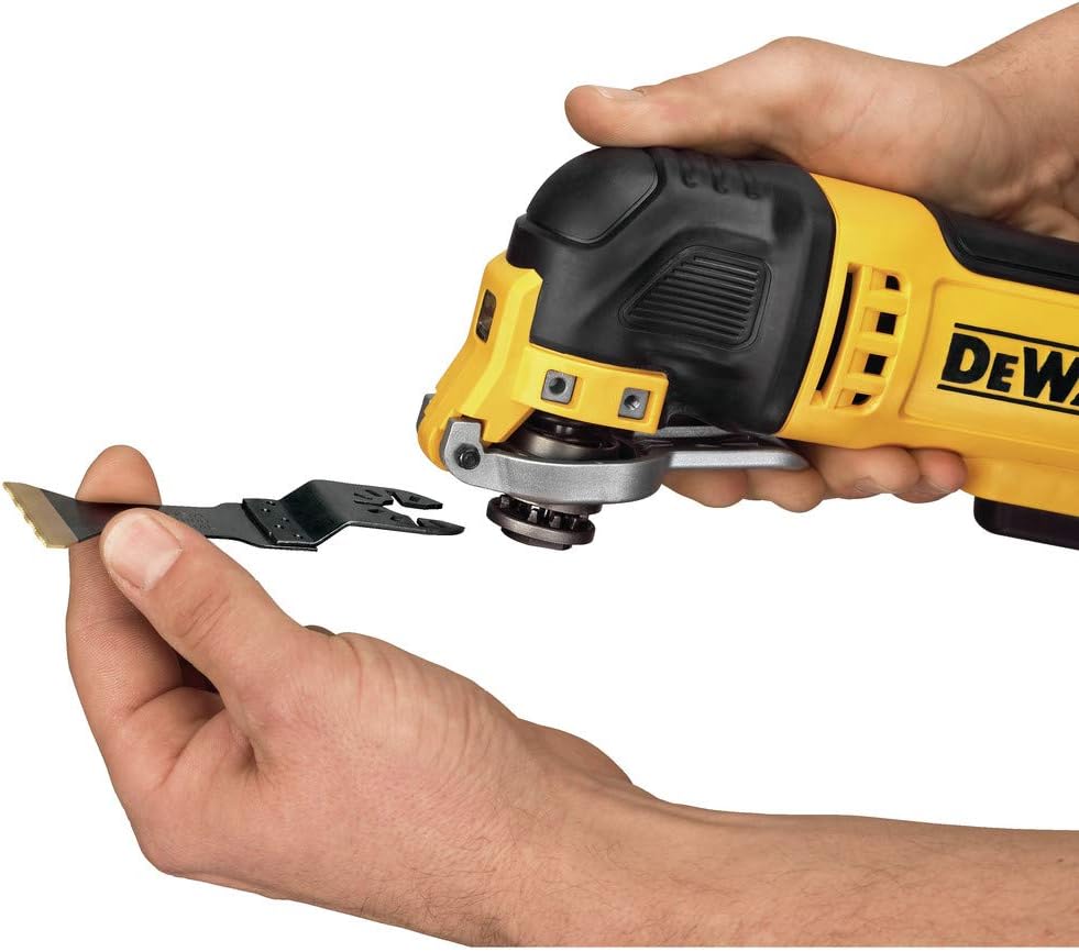 DEWALT 3-Amp Corded Oscillating Multi-Tool Kit with Blades & Bag 4 DEWALT 3-Amp Corded Oscillating Multi-Tool Kit with Blades & Bag - Image 4