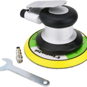 6″ Pneumatic Dual Action Air Sander 12000RPM Heavy Duty Orbital