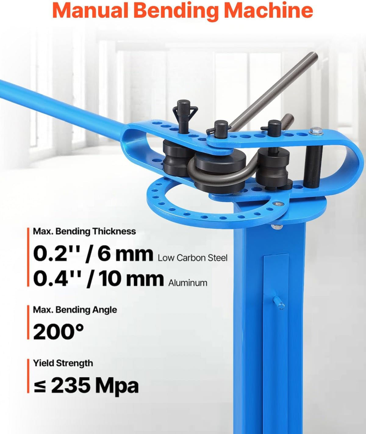 VEVOR Pipe Bender 14 Dies 200° Heavy Duty Tube Bending Tool HVAC 2 VEVOR Pipe Bender 14 Dies 200° Heavy Duty Tube Bending Tool HVAC - Image 2