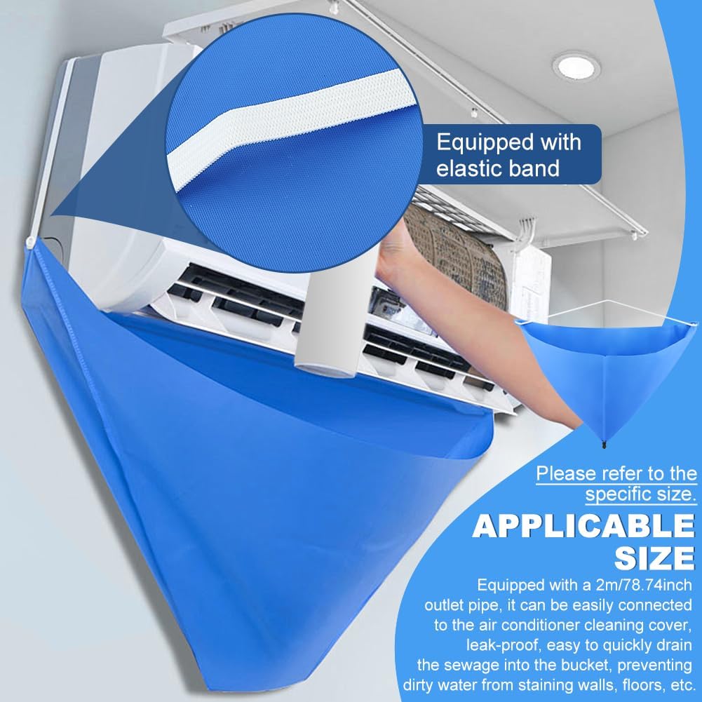 Mini Split AC Cleaning Kit Waterproof Cover Bag with 78.7" Pipe 5 Mini Split AC Cleaning Kit Waterproof Cover Bag with 78.7" Pipe - Image 5
