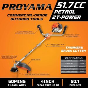 Unleashing Power: PROYAMA 3-in-1 Gas Weed Trimmer Review