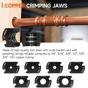 iCrimp Copper Press Tool HVAC 1/4-7/8 Refrigerant Line Fittings