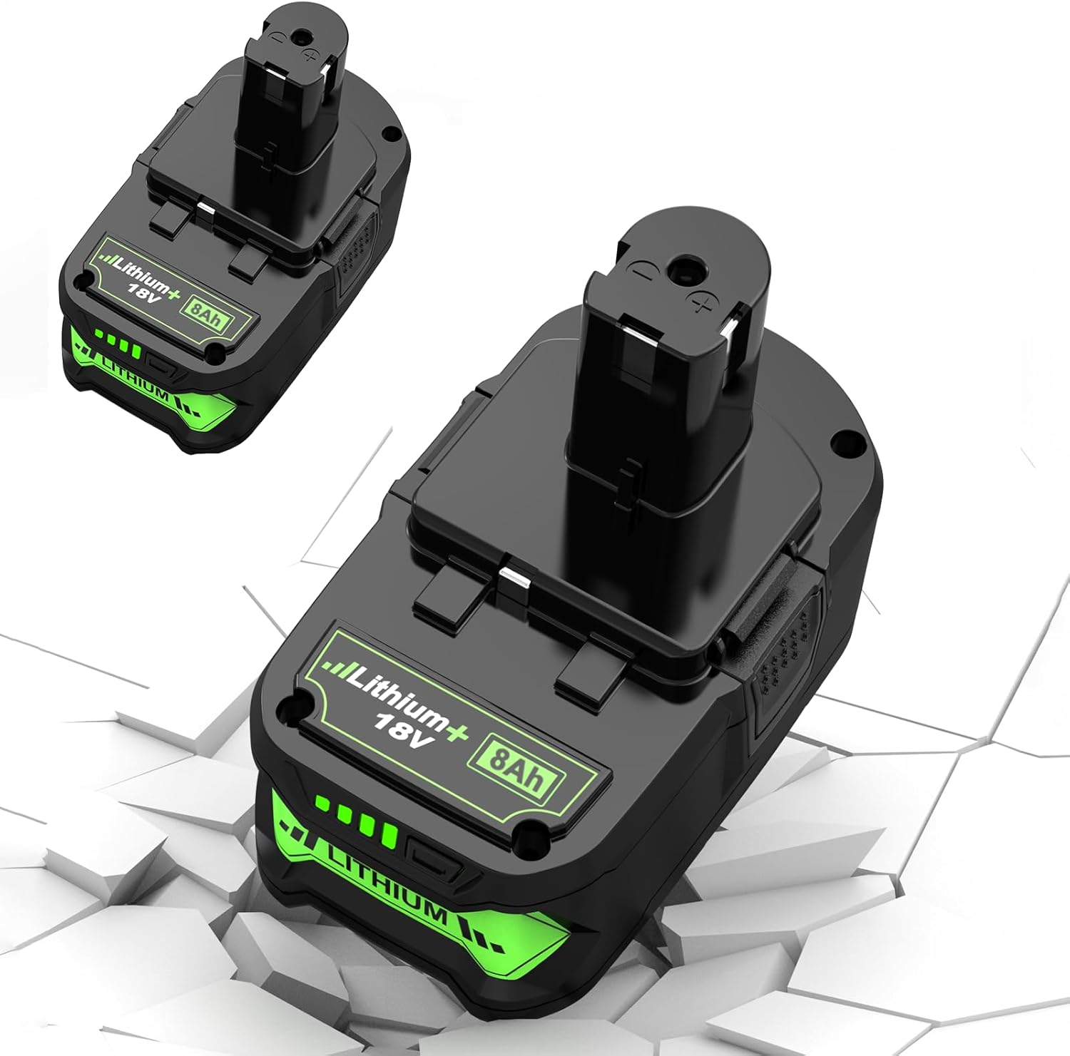 Power Up: Review of 2 Packs 8.0Ah Ryobi Battery Replacement 1 Power Up: Review of 2 Packs 8.0Ah Ryobi Battery Replacement