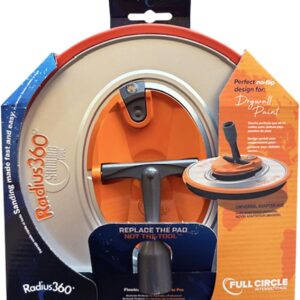 Full Circle R360 9-Inch Round Sanding Tool with Interchangeable Hub