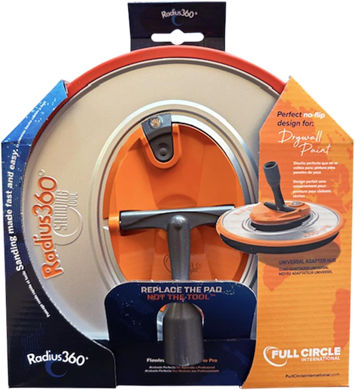 Full Circle R360 9-Inch Round Sanding Tool with Interchangeable Hub 2 Full Circle R360 9-Inch Round Sanding Tool with Interchangeable Hub - Image 2