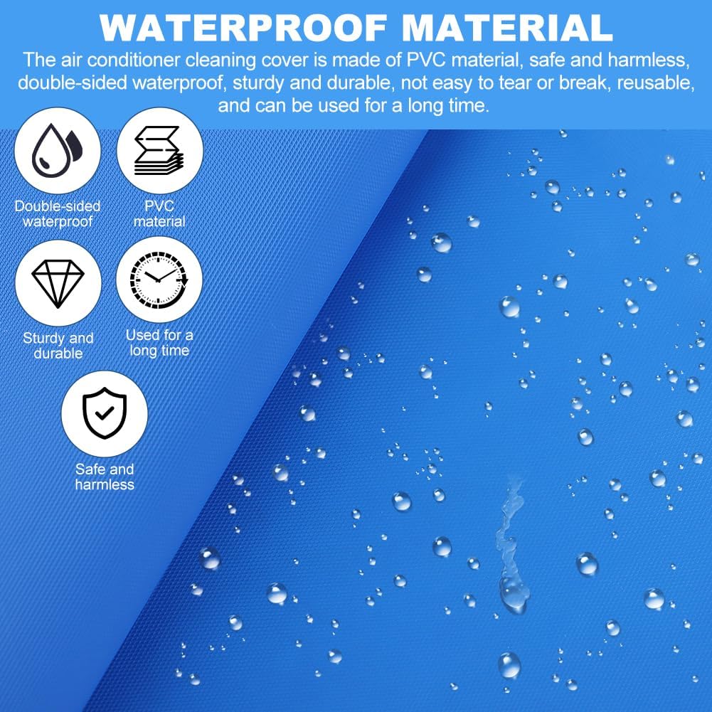 Mini Split AC Cleaning Kit Waterproof Cover Bag with 78.7" Pipe 7 Mini Split AC Cleaning Kit Waterproof Cover Bag with 78.7" Pipe - Image 7