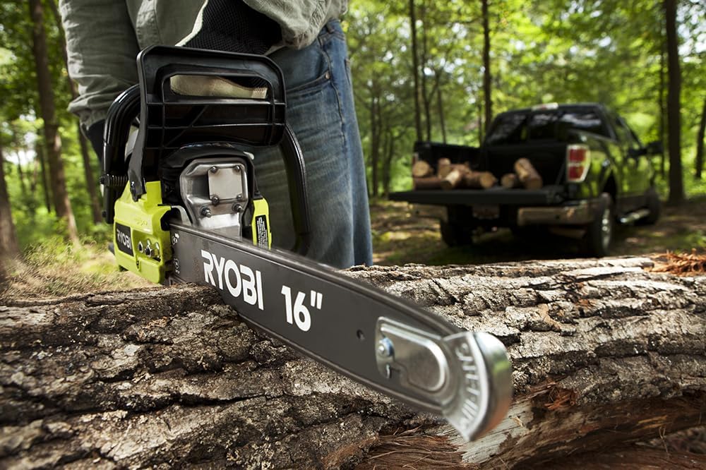 RYOBI 16” 37cc Chainsaw Review: Power Meets Portability 2 RYOBI 16” 37cc Chainsaw Review: Power Meets Portability - Image 2