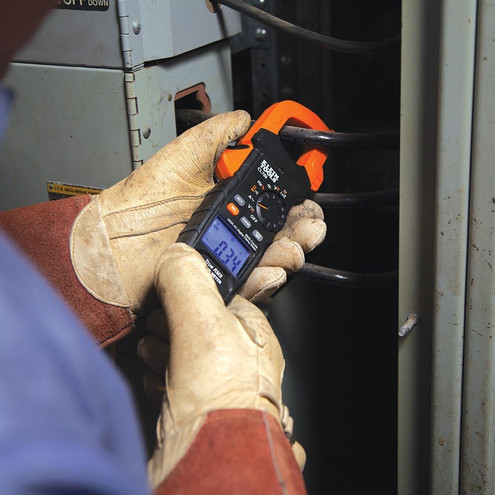 Klein Tools CL700 600A Auto-Ranging TRMS Digital Clamp Meter 1000V 3 Klein Tools CL700 600A Auto-Ranging TRMS Digital Clamp Meter 1000V - Image 3