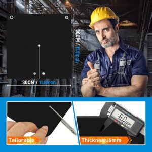 6mm Fireproof Welding Blanket 12×12 Heat Shield Mat 2 Pack HVAC