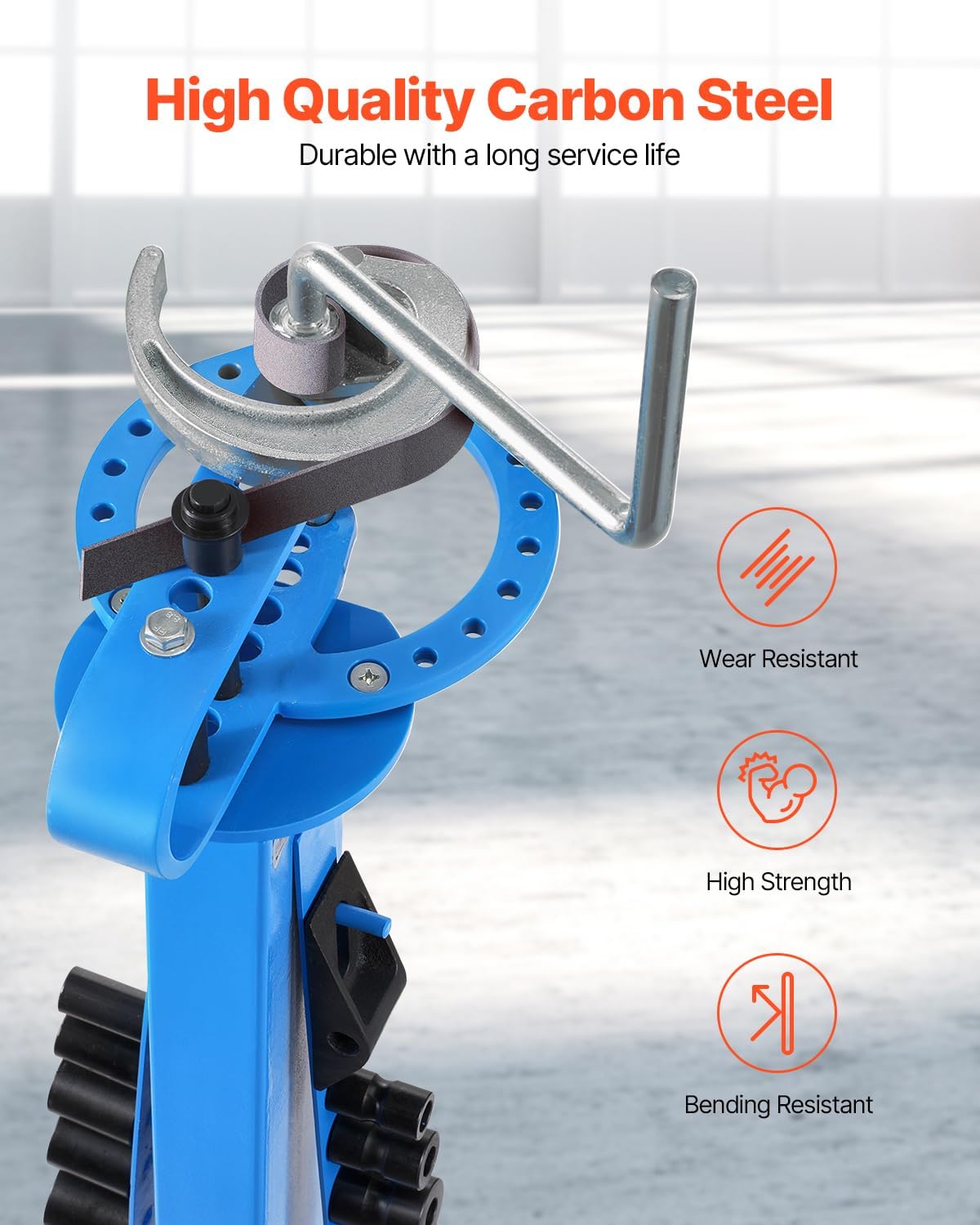 VEVOR Pipe Bender 14 Dies 200° Heavy Duty Tube Bending Tool HVAC 4 VEVOR Pipe Bender 14 Dies 200° Heavy Duty Tube Bending Tool HVAC - Image 4