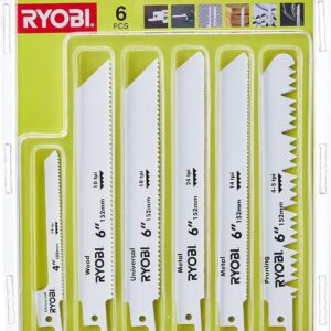 Unleashing Versatility: Review of Ryobi RAK06RB Saw Blade Set