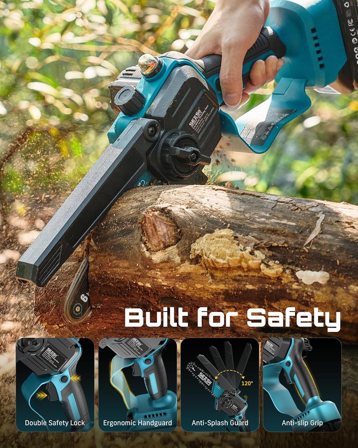 Effortless Tree Trimming: SEESII 2-in-1 Electric Pole Saw Review 8 Effortless Tree Trimming: SEESII 2-in-1 Electric Pole Saw Review - Image 8