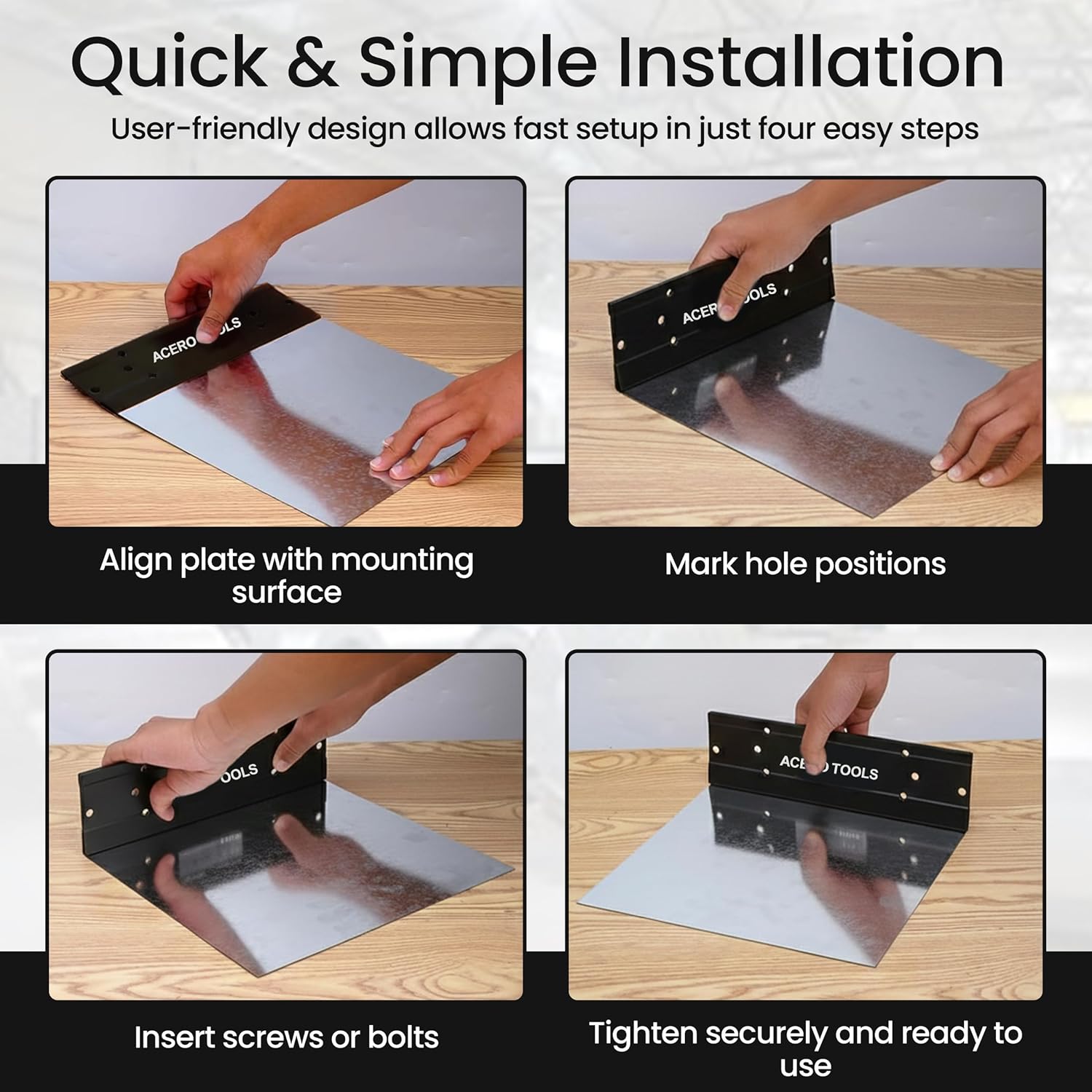 24" Sheet Metal Bender Brake Tool for HVAC Roofing Siding 5 24" Sheet Metal Bender Brake Tool for HVAC Roofing Siding - Image 5