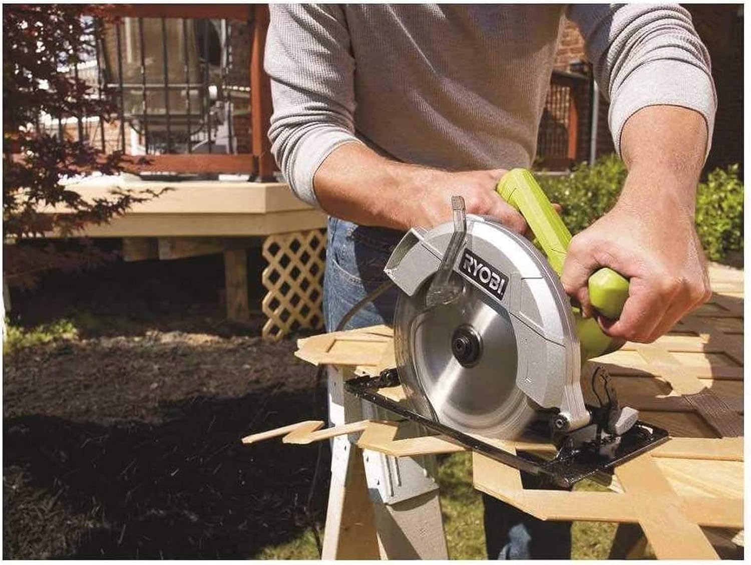 RYOBI 13-Amp Circular Saw CSB125: A Reliable Renewed Choice 2 RYOBI 13-Amp Circular Saw CSB125: A Reliable Renewed Choice - Image 2