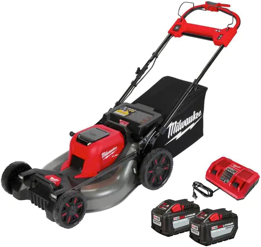 Milwaukee M18 FUEL 21" Self-Propelled Dual Battery Lawn Mower 1 Milwaukee Electric - M18 Fuel. 21 SELF-PROPELLED Dual Battery Mower KI