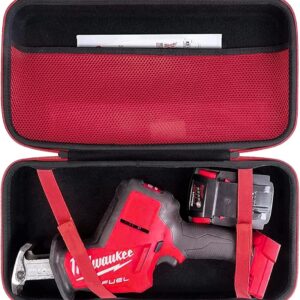 khanka Hard Tool Case Replacement for Milwaukee M18 FUEL Cordless Hackzall Reciprocating Saw 2719-20, Case Only
