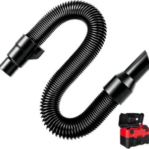 14-37-0105 Vacuum Hose Compatible with 18V Packout Vacuum 0780-20 0970-20, for 18V/28V Wet/Dry Vacuum (Internal Storage)